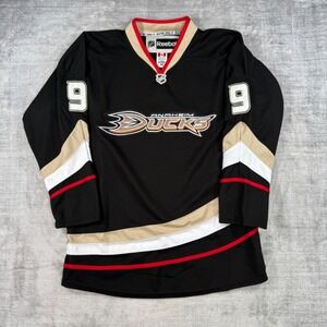 Anaheim Ducks Jersey Mens 48 Black Bobby Ryan 9 Reebok Edge NHL Hockey